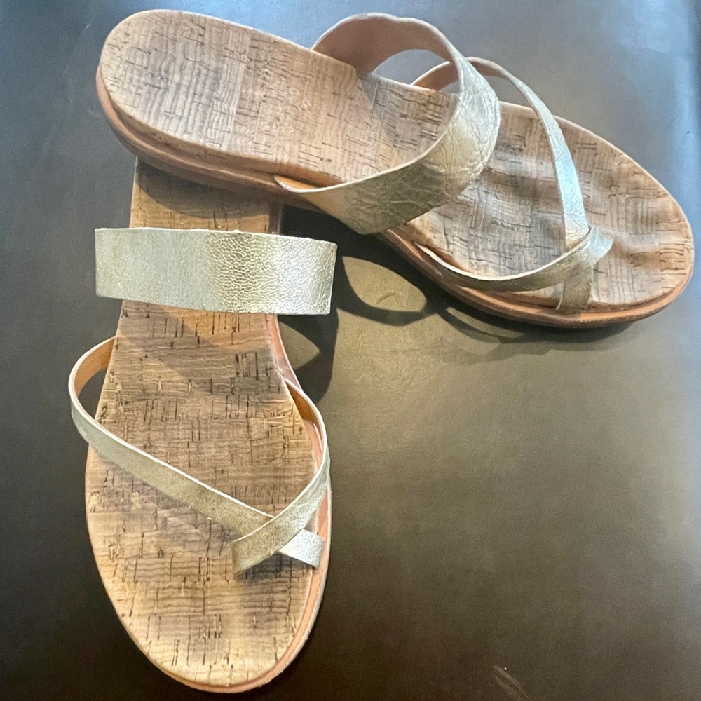 Kork-Ease Belinda Sandal Metallic Gold